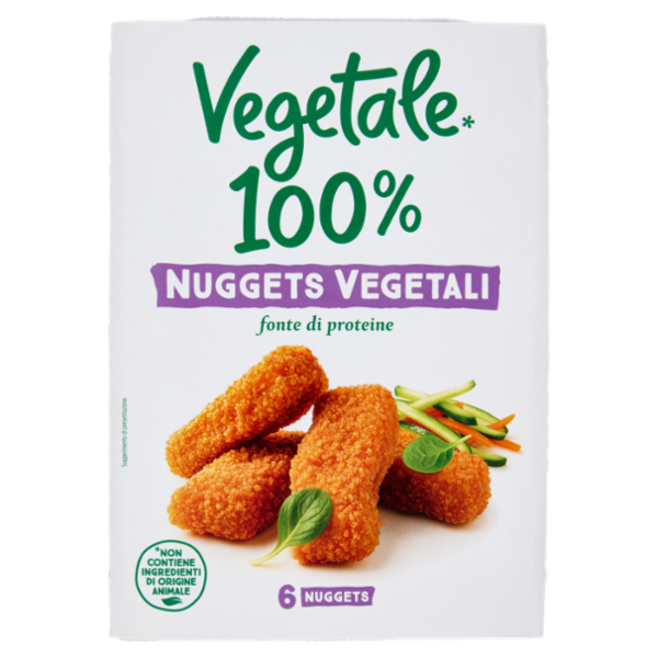 Vegetale 100% 6 Nuggets Vegetali 150 g