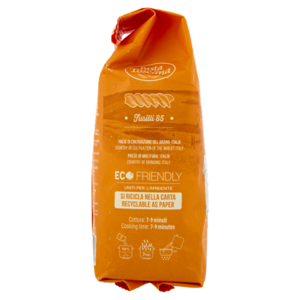 Pasta Toscana Bio Integrale Fusilli 85 500 g