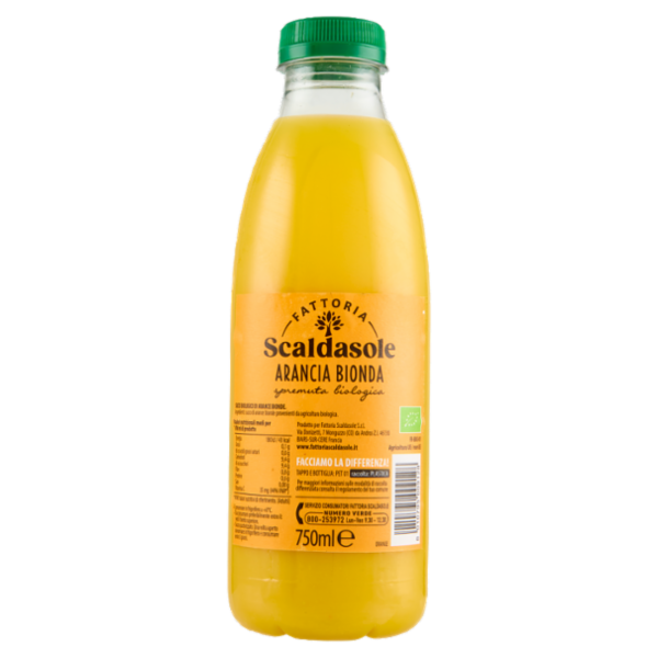 Fattoria Scaldasole Arancia Bionda spremuta biologica 750 ml
