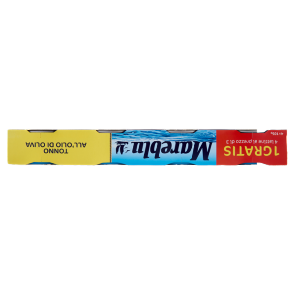 Mareblu Tonno all'Olio di Oliva 4 x 105 g