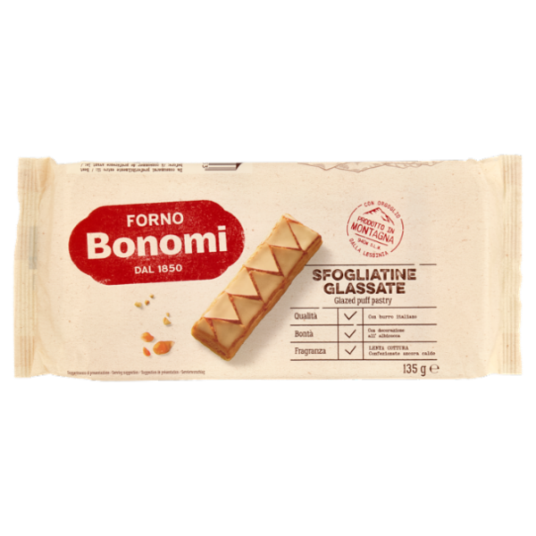 Forno Bonomi Sfogliatine Glassate 135 g