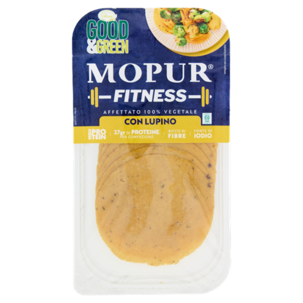 Good & Green Mopur Fitness Affettato 100% Vegetale con Lupino 90 g