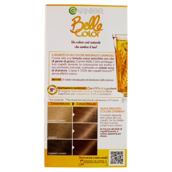Garnier Belle Color Colorazione Permanente 4 Biondo Cenere Naturale 7.1
