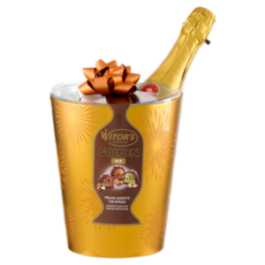 Witor's Golden Mix Praline Assortite Con Ripieno 170 g + Il Primo Filare Dessert Spumante 75 Cl