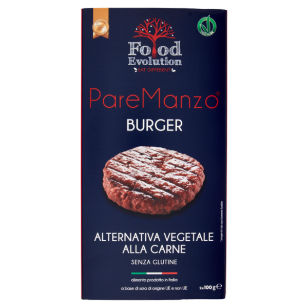 Food Evolution PareManzo Burger 2 x 100 g