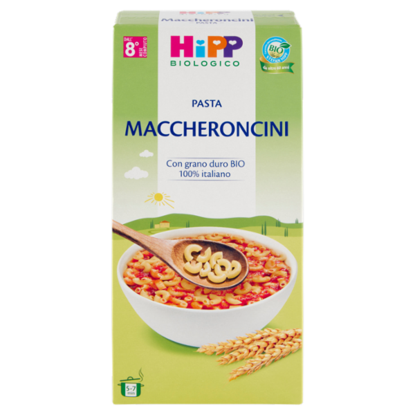 HiPP Biologico Pasta Maccheroncini 320 g