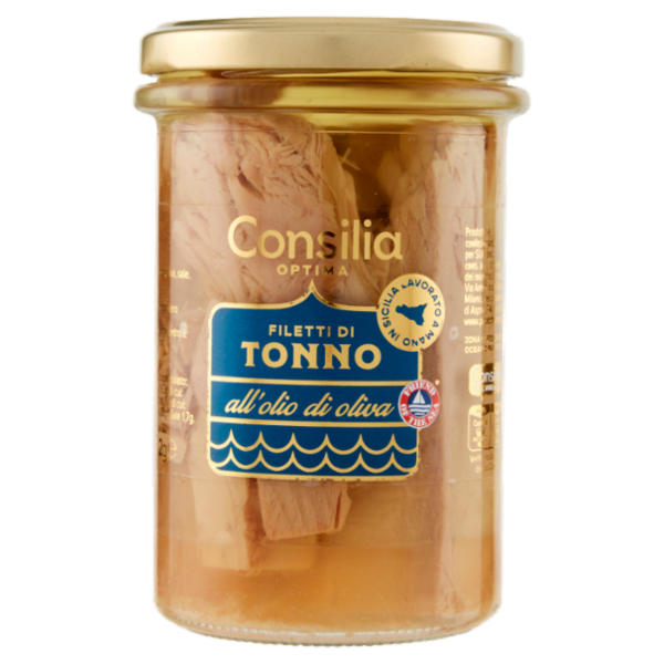 Consilia Optima Filetti di Tonno all'Olio di Oliva 300 g