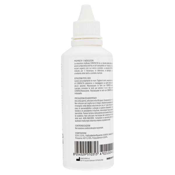 Contacta Solution Soluzione Unica tutti i tipi di lenti a contatto 100 ml