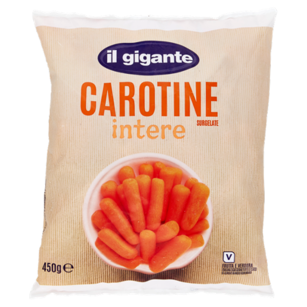 IL GIGANTE Carotine intere Surgelate 450 g
