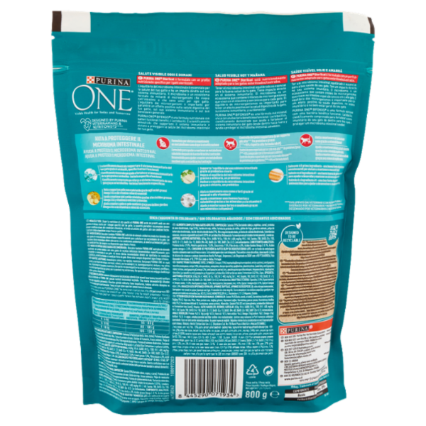 PURINA ONE Sterilcat Ricco in Salmone 800 g