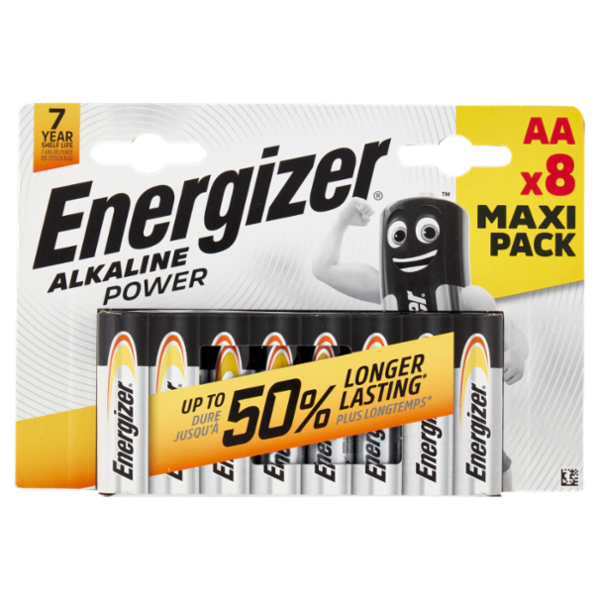 Energizer Alkaline Power AA 8 pz