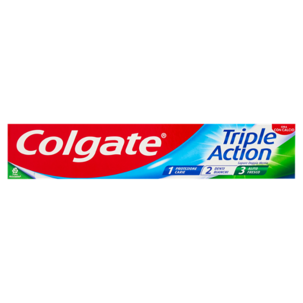 Colgate dentifricio Triple Action protezione carie 75 ml