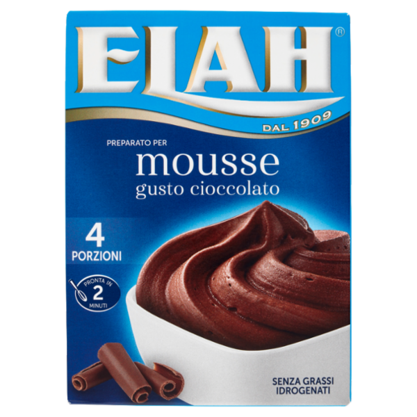 Elah Peparato per mousse gusto cioccolato 90 g