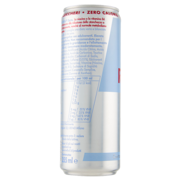 Red Bull Energy Drink, Zero Calorie, 355 ml