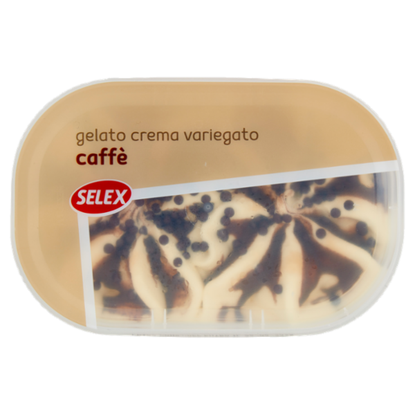Selex Gelato Crema Variegato al Caffé 500 g