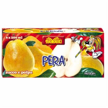 Hawaiki Succo Pera 200ml x6