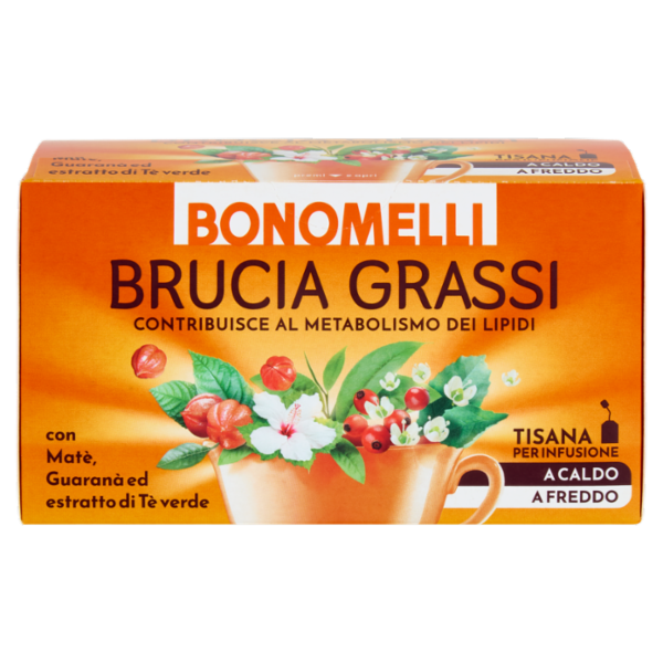 Bonomelli Brucia Grassi Tisana per Infusione 16 Filtri 32 g