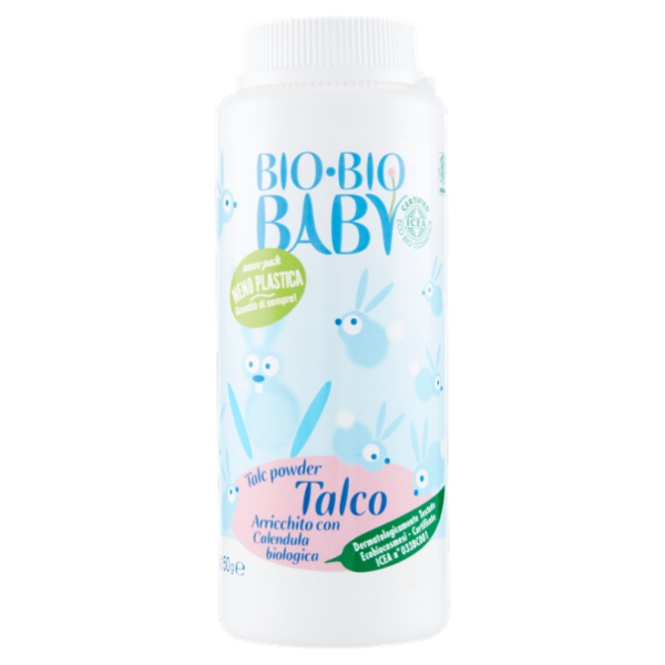 Bio-Bio Baby Talco Arricchito con Calendula biologica 150 g