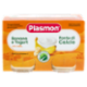 Plasmon Omogeneizzato con fermenti lattici pastorizzati Banana e Yogurt con mela 2 x 120 g