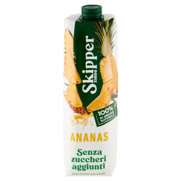 Zuegg Skipper Ananas Senza zuccheri aggiunti 1000 ml