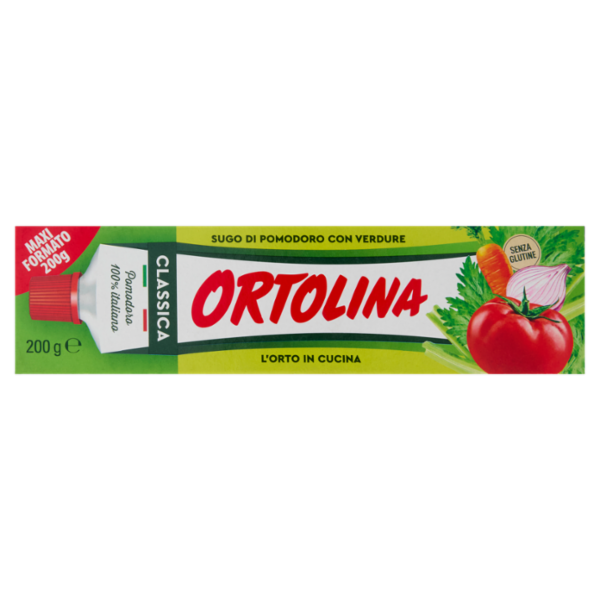 Ortolina Classica Sugo di Pomodoro con Verdure 200 g