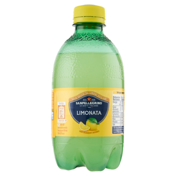 BIBITE SANPELLEGRINO, Bevanda Gassata, Limonata, Pet - 330ml