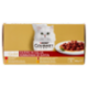 PURINA GOURMET Gold Dadini in Salsa Manzo/Salmone & Pollo/Tacchino & Anatra/Pollo & Fegato 8 x 85 g