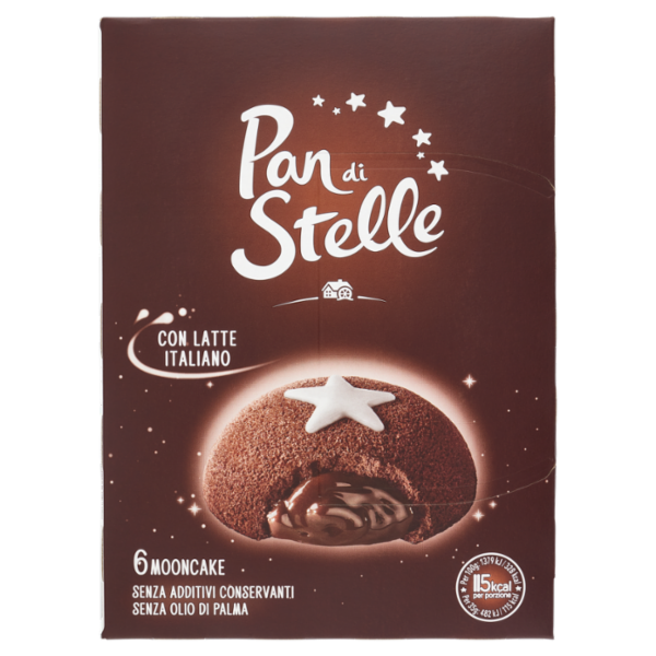 Pan di Stelle Mooncake Tortino al Cioccolato 6 pezzi 210g