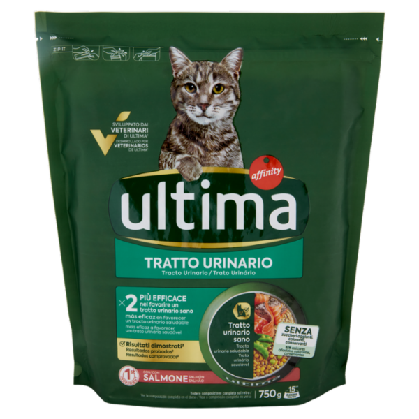 ultima Cat Tratto Urinario con Salmone 750 g