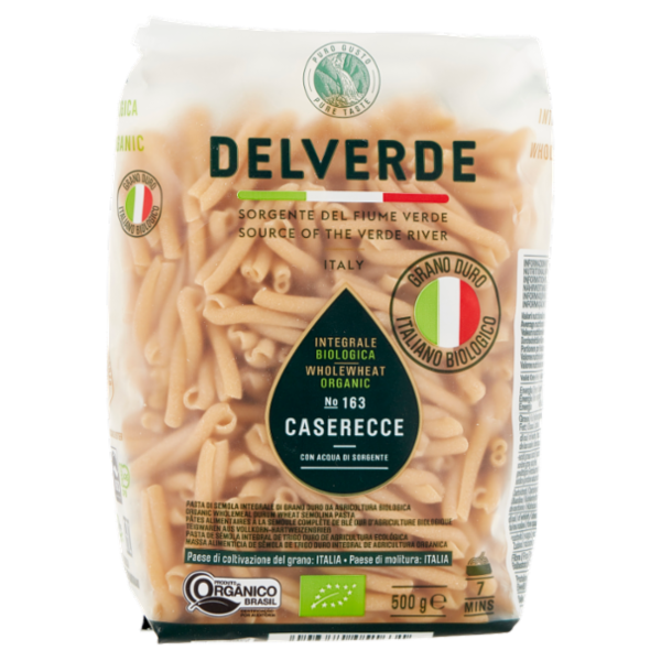 Delverde Integrale Biologica No 163 Caserecce 500 g