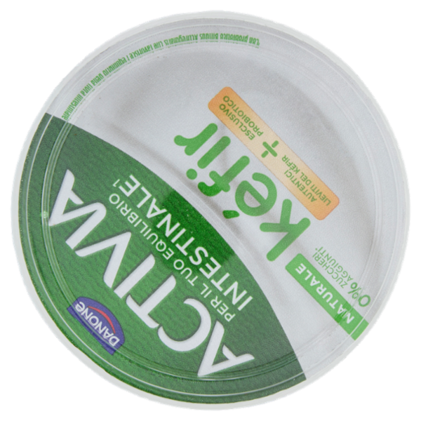 ACTIVIA Kéfir al Cucchiaio, gusto Naturale, 0% Zuccheri aggiunti, autentici lieviti del Kéfir, 345g
