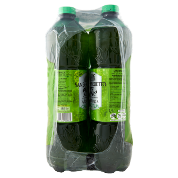 San Benedetto Thè Verde & Cactus 6 x 1,5 L