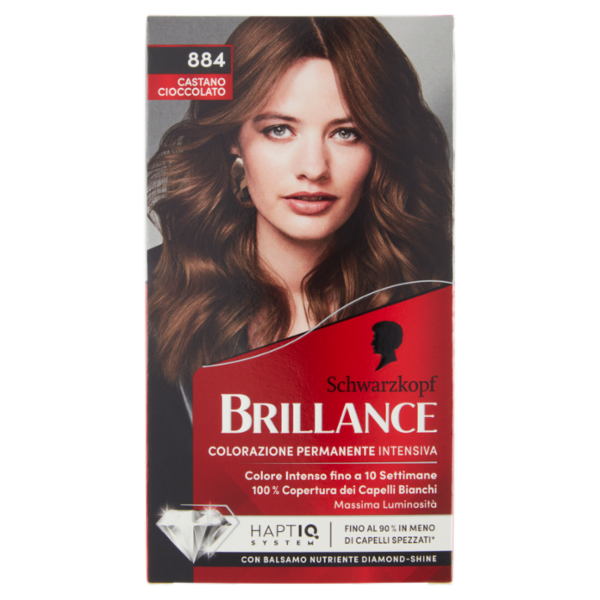 Brillance Colorazione Permanente Intensiva 884 Castano Cioccolato