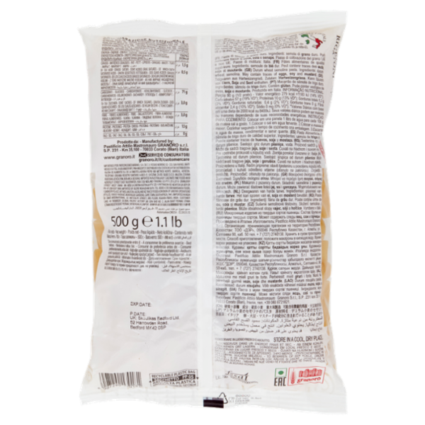 granoro i Classici N. 18 Mezzi Rigatoni 500 g