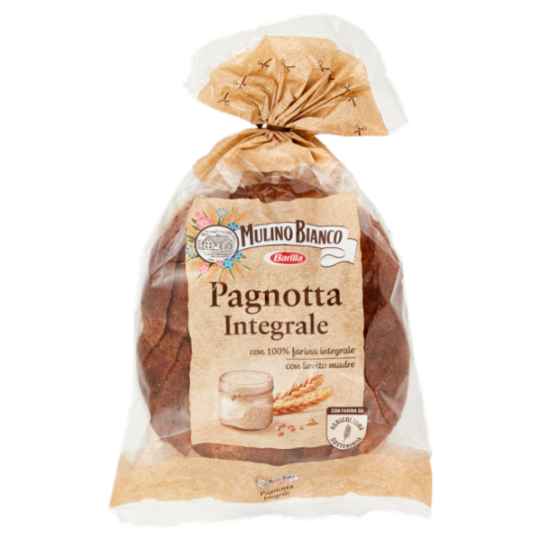 Mulino Bianco Pagnotta Integrale con 100% farina integrale 350g
