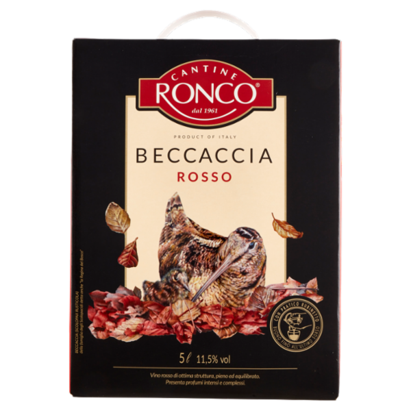 Cantine Ronco Beccaccia Rosso 5 l