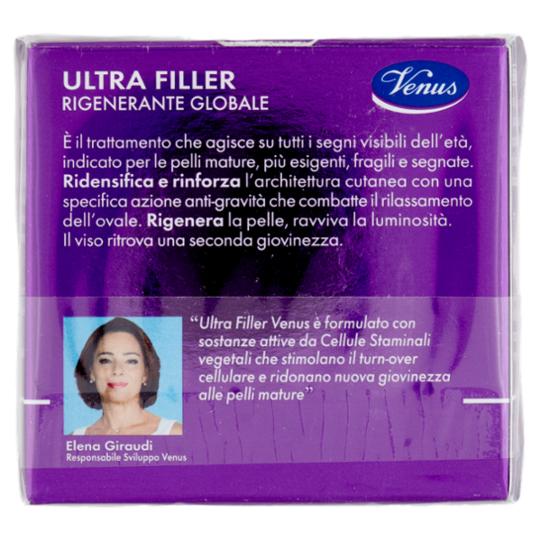 Venus Ultra Filler Rigenerante Globale Pelli Ultra Esigenti 50 mL