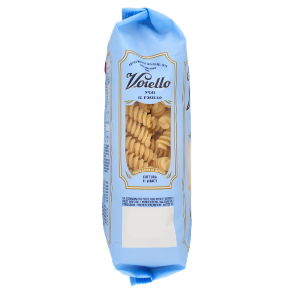 Voiello Pasta Il Fusillo N°141 Grani 100% Italiani Trafilata Bronzo 500g