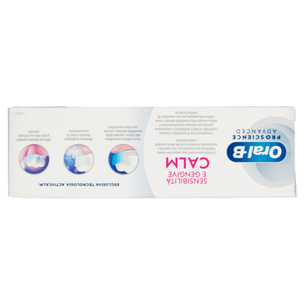 Oral-B Pro-Science Advanced Dentifricio Sensibilità e Gengive Calm Classico 75 ml