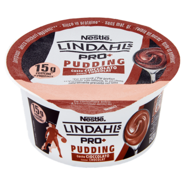 LINDAHLS Pro+ Pudding Gusto Cioccolato 150 g