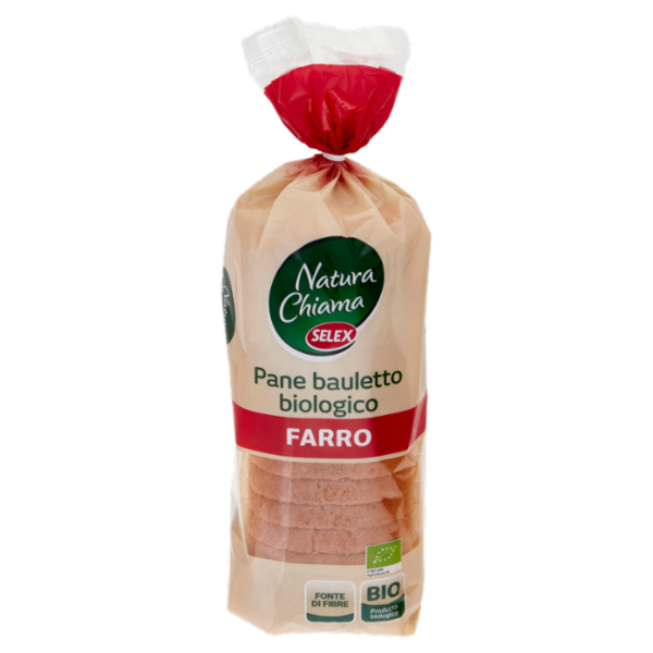Selex Natura Chiama Pane Morbido al Farro Biologico a Fette 400 g