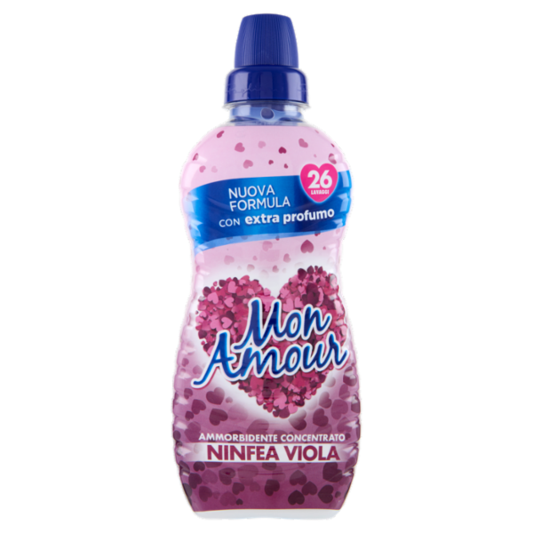 Mon Amour Ammorbidente Concentrato Ninfea Viola 650 ml
