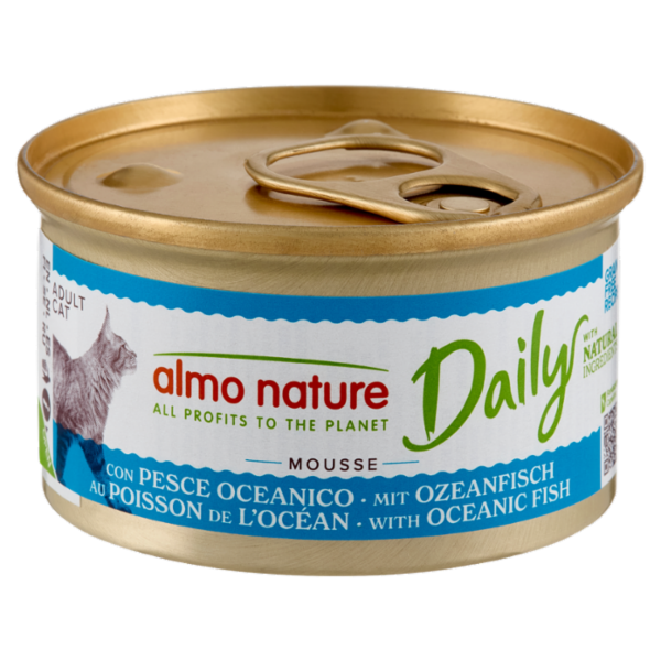 almo nature Daily Adult Cat Mousse con Pesce Oceanico 85 g