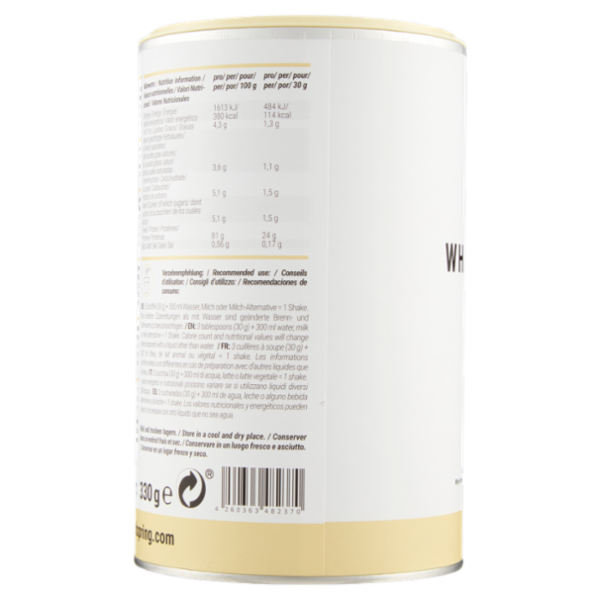 foodspring Whey Protein Vanille 330 g