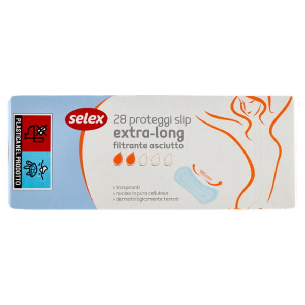 Selex Proteggi Slip Extra Long 28 pezzi