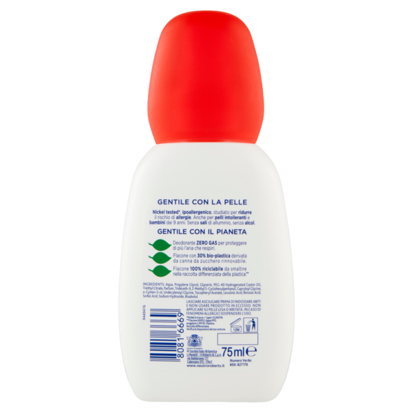 Neutro Roberts Ecodeo Spray 0% dermazero 75 ml