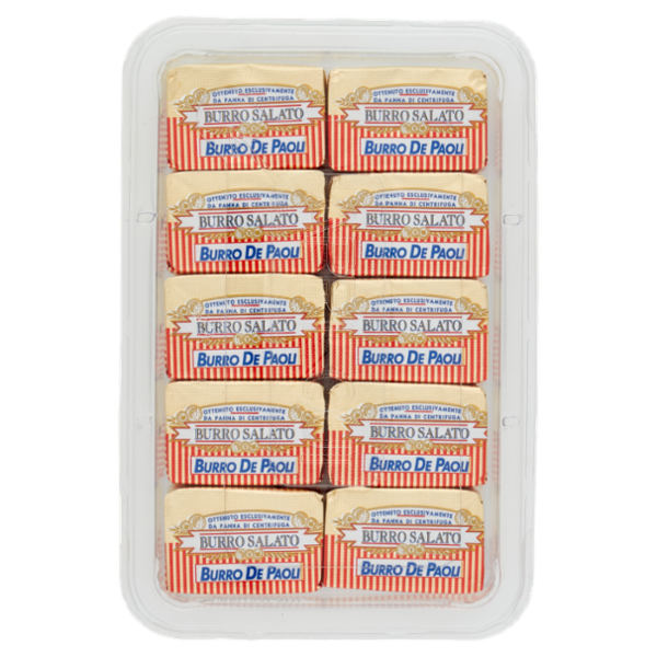 Burro De Paoli Burro Salato 10 x 12,5 g