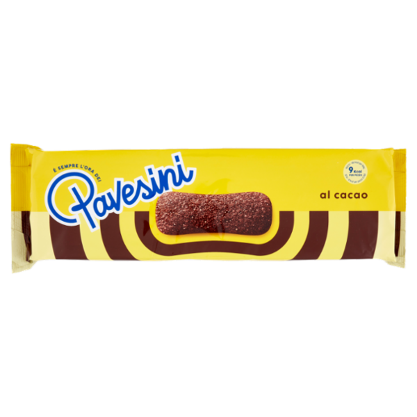 Pavesi Pavesini al Cacao Snack Goloso Biscotti Leggeri per Colazione Tiramisù 200g