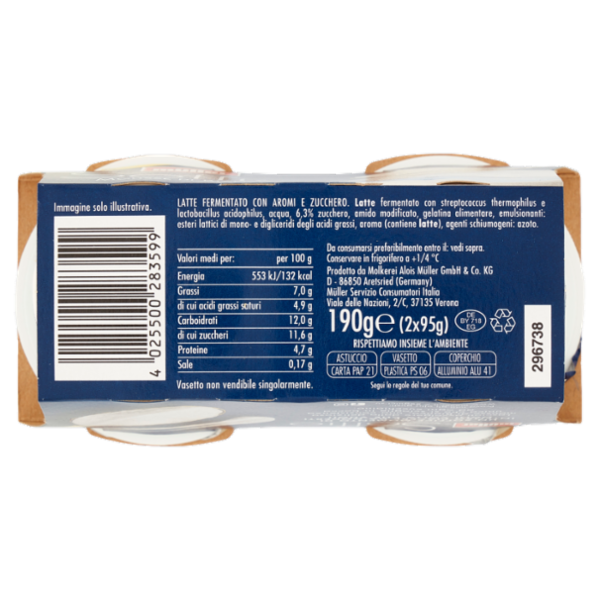 müller Soffio Mousse di Bianco 2 x 95 g