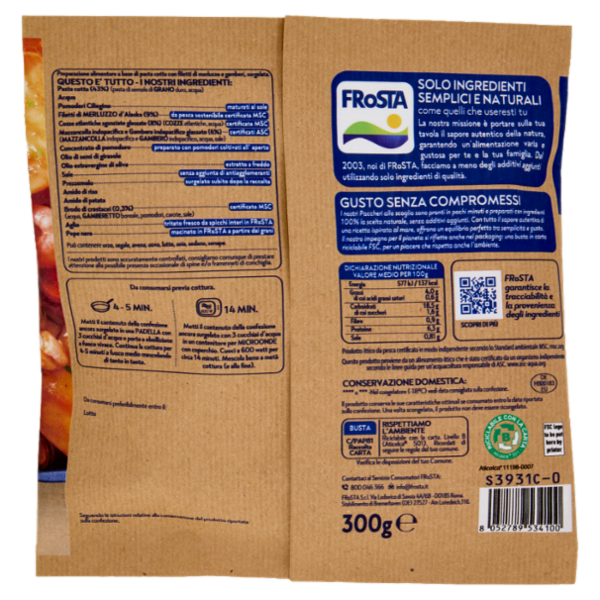 FRoSTA Paccheri allo Scoglio 300 g